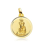 Médaille Virgen Del Saliente 18K 18 mm