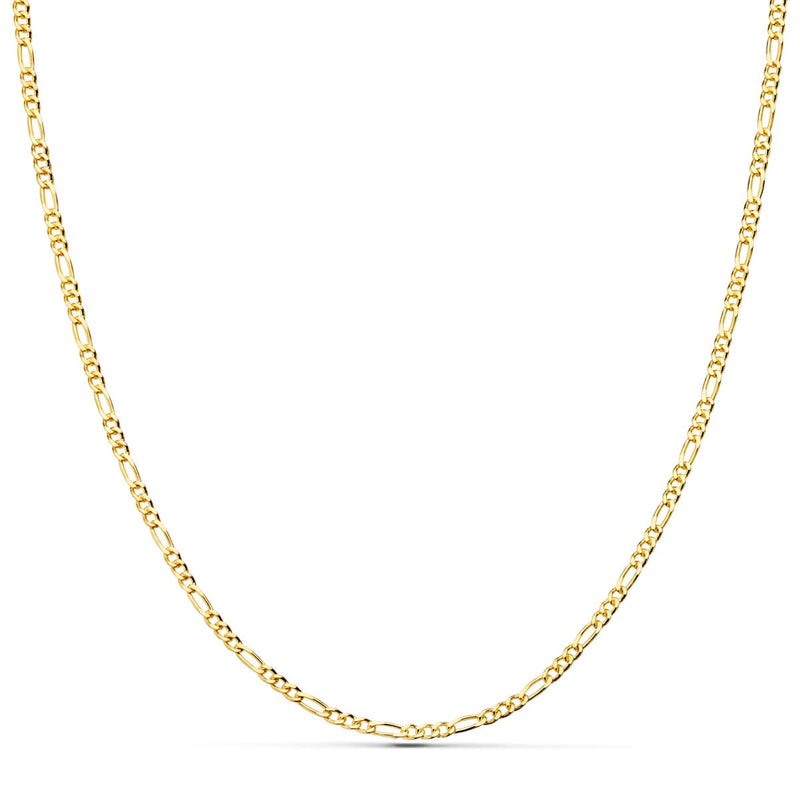 18K Solid Yellow Gold Cartier Chain 2 mm 50 cm