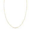 18K Forced Solid Chain Length 40 cm Width 1 mm