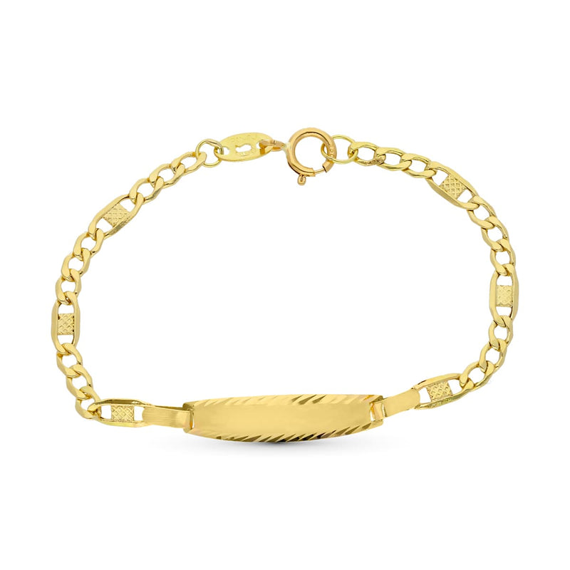 18K Yellow Gold Slave Bracelet First Position 11.5 cm 3 mm