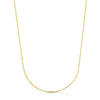 18K Solid Forced Yellow Gold Chain Width: 1.2mm Length: 40 cm