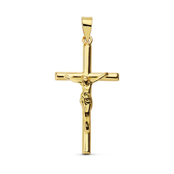 18K Cross of Christ Palo Redondo. 27x14mm