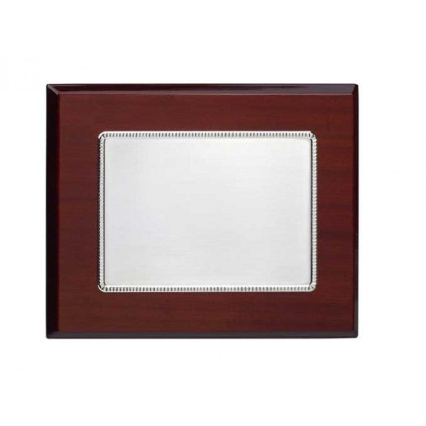 Placa Conmemorativa Personalizada Plata