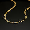 18K Yellow Gold Hollow Cartier Chain Width: 3.5mm Length: 50 cm Lobster Clasp