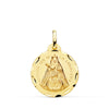 18K Our Lady of Candelaria Medal 20 mm