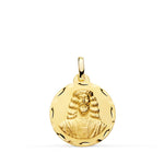 Médaille Christ Medinaceli en or jaune 18 carats taille 18 mm