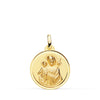 Lunette Médaille Saint Joseph 18K 18 mm