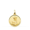 18K Virgin of Sorrows Medal Bezel 20 mm