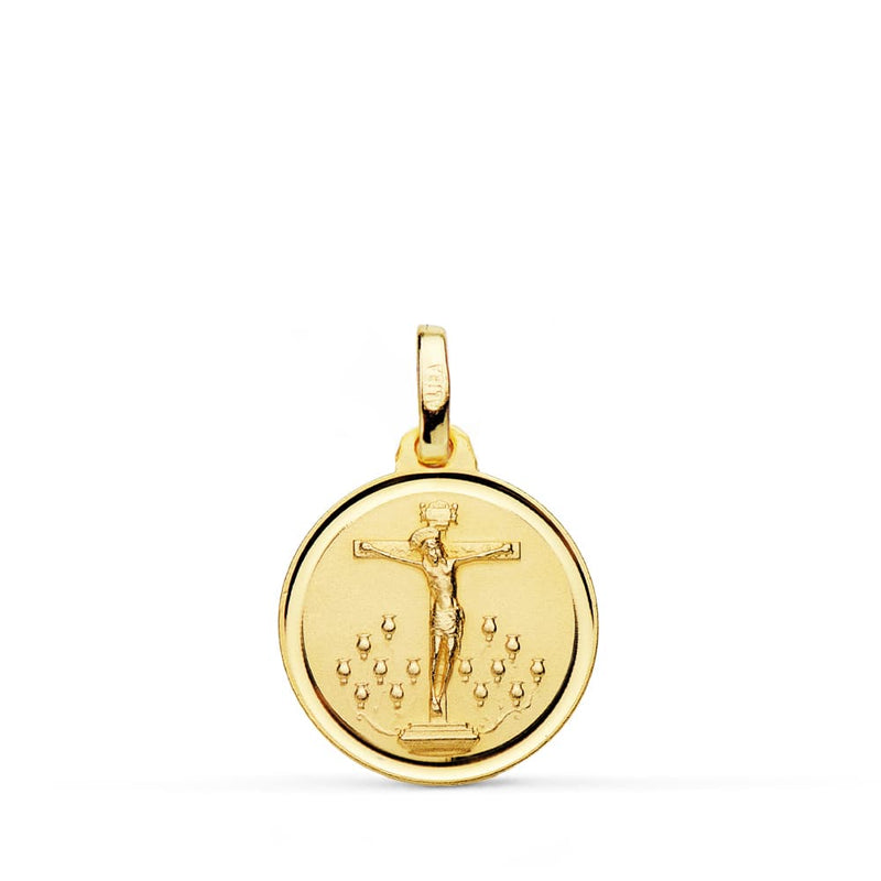 18K Cristo De La Laguna Medal Bezel 18 mm