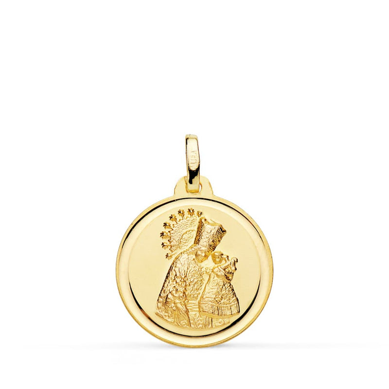 18K Virgen De Los Desamparados Medal Bezel 20 mm