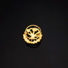 18K Yellow Gold Agricultural Engineer Badge. 15x15mm