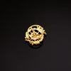 18K Yellow Gold Badge Political Science 17 x 14 mm