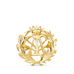 18K Yellow Gold Physical Badge. 15x15mm