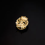 18K Yellow Gold Dentistry Badge 17 x 14 mm