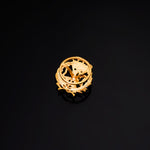 18K Yellow Gold Dentistry Badge 17 x 14 mm