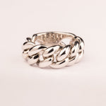 Smooth and soft knit groumette ring