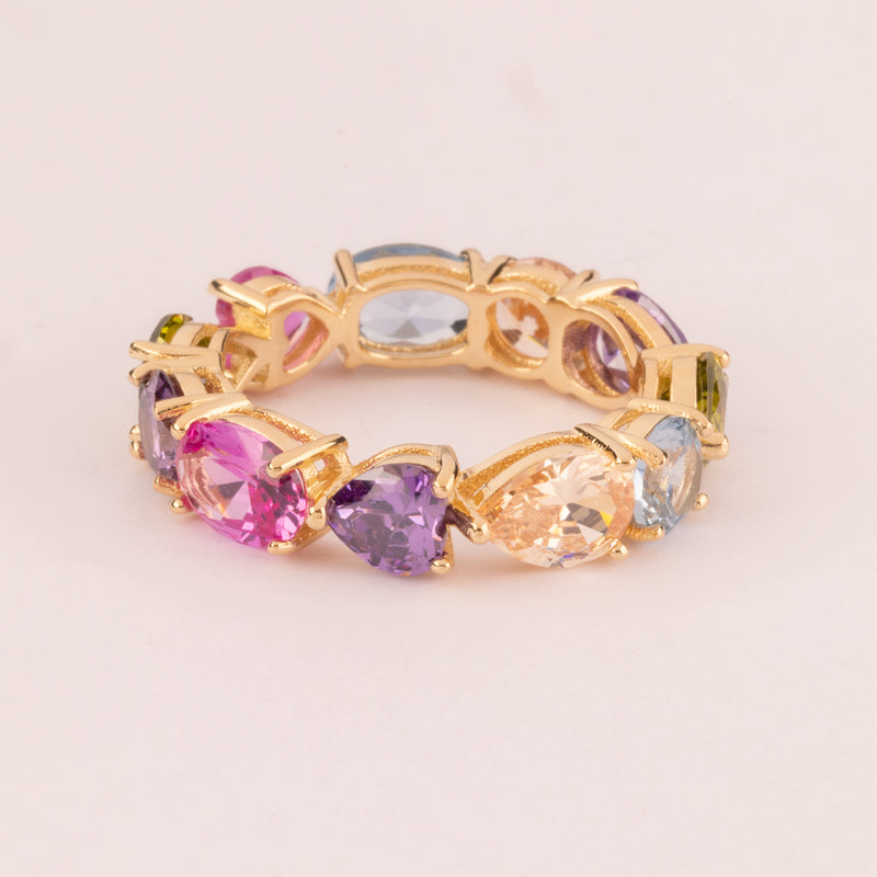 Multicolor Zirconia Rigid Ring