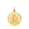 18K Yellow Gold Medal Virgin of the Assumption Bezel 22 mm