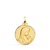 18K Virgin Mother Medal Maternal Love 18 mm