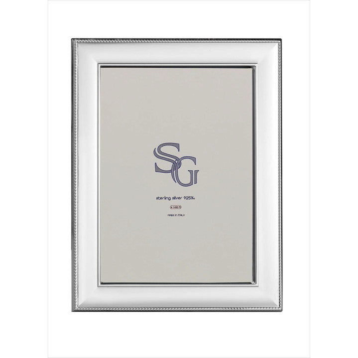 925 Sterling Silver Pearl Photo Frame 