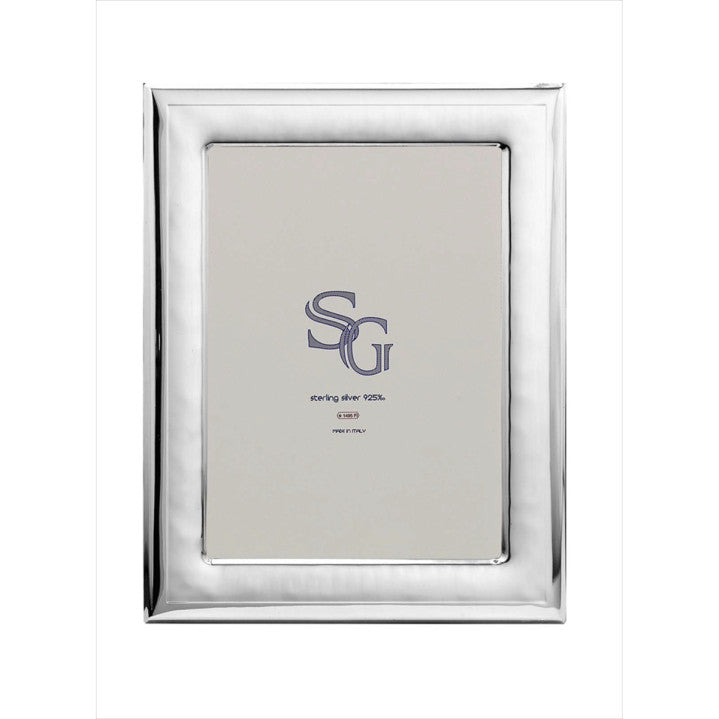 925 Sterling Silver Wavy Photo Frame 