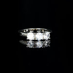 Trilogie classique 6 mm plaquée or 18 carats