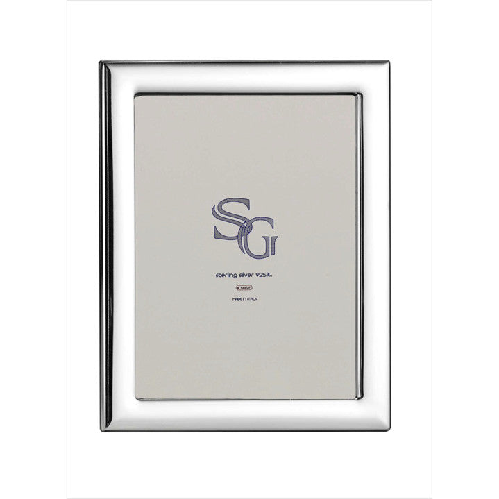 925 Sterling Silver Photo Frame Smooth Narrow 